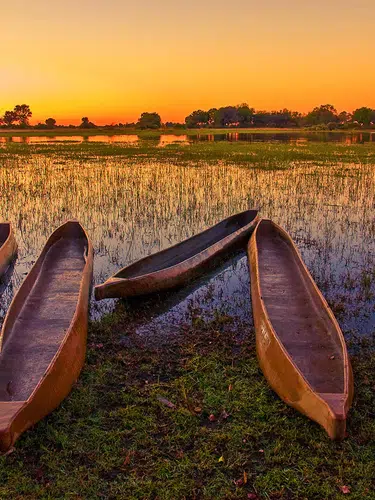 Botswana und Simbabwe - donnernder Rauch und Okavango-Delta